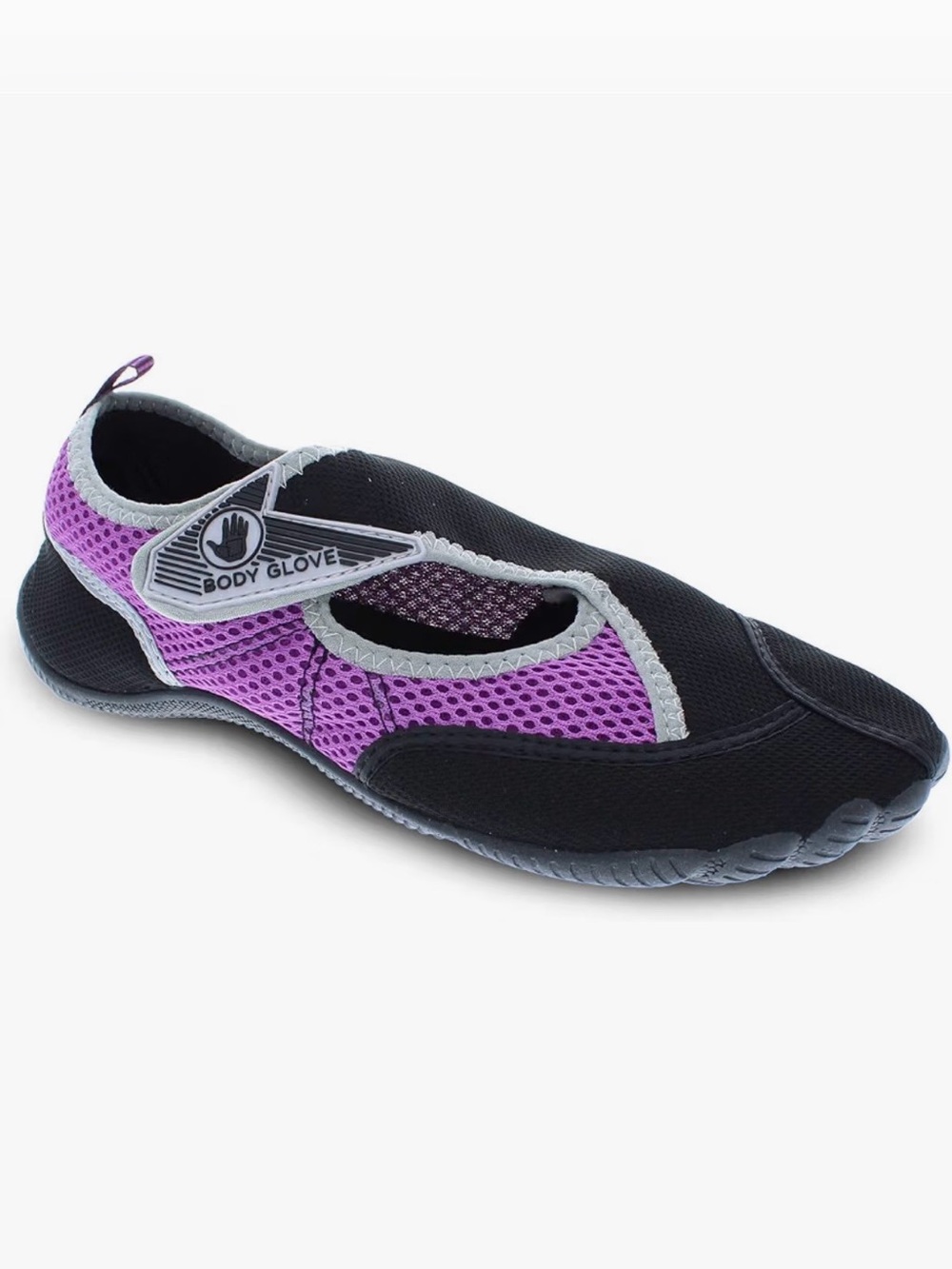 Body Glove Water Shoe, Women’s Size 7, Black & Purple Water Shoes, New